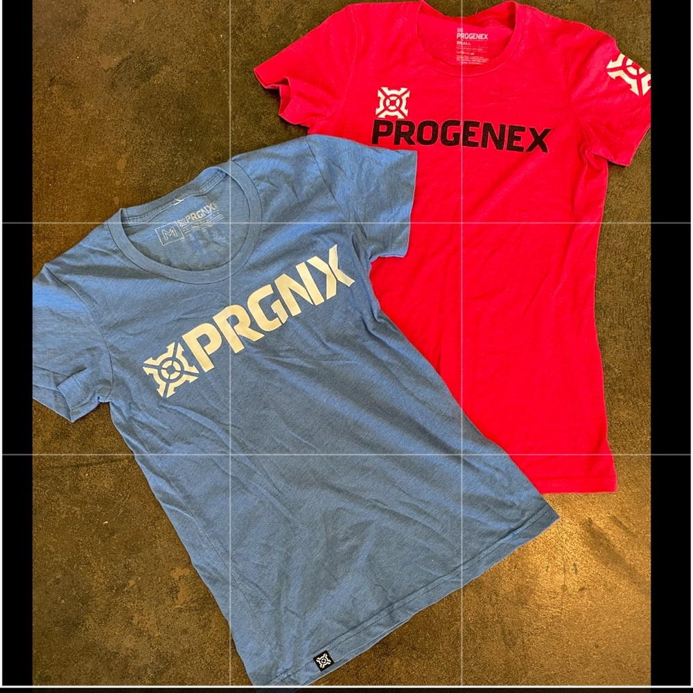 2 Progenex shirts